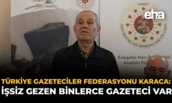Türkiye Gazeteciler Federasyonu Karaca: “İşsiz Gezen Binlerce Gazeteci Var”