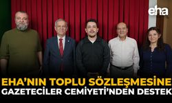 EHA’nın Toplu Sözleşmesine Gazeteciler Cemiyeti’nden Destek