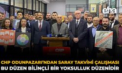 CHP Odunpazarı’ndan Saray Takvimi Çalışması: Bu Düzen Bilinçli Bir Yoksulluk Düzenidir