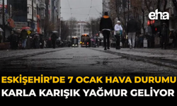 Eskişehir’de 7 Ocak Hava Durumu: Karla Karışık Yağmur Geliyor