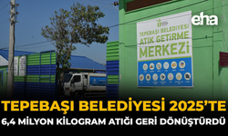 Tepebaşı Belediyesi 2025’te 6,4 Milyon Kilogram Atığı Geri Dönüştürdü!