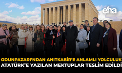 Odunpazarı’ndan Anıtkabir’e Anlamlı Yolculuk: Atatürk’e Yazılan Mektuplar Teslim Edildi