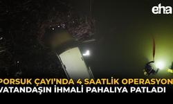 Porsuk Çayı’nda 4 Saatlik Operasyon: Vatandaşın İhmali Pahalıya Patladı