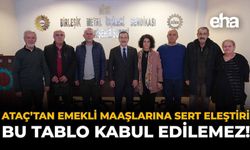 Ataç’tan Emekli Maaşlarına Sert Eleştiri: "Bu Tablo Kabul Edilemez!"