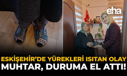 Eskişehir'de Yürekleri Isıtan Olay: Muhtar, Duruma El Attı!