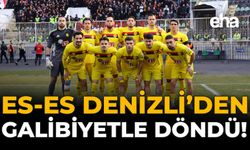 Es-Es, Denizli'den Galibiyetle Döndü!