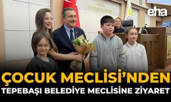 Çocuk Meclisi’nden Tepebaşı Belediye Meclisine Ziyaret