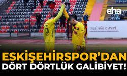 Eskişehirspor'dan Dört Dörtlük Galibiyet!