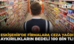 Eskişehir'de Firmalara Ceza Yağdı: Aykırılıkların Bedeli 100 Bin TL!