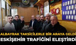 Albayrak Taksicilerle Bir Araya Geldi: Eskişehir Trafiğini Eleştirdi