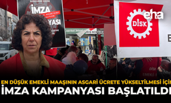En Düşük Emekli Maaşının Asgari Ücrete Yükseltilmesi İçin İmza Kampanyası Başlatıldı