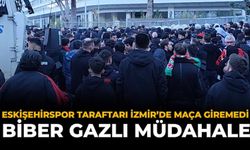 Eskişehirspor Taraftarı İzmir’de Maça Giremedi: Biber Gazlı Müdahale!