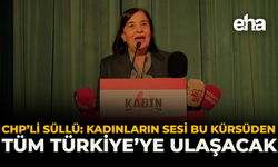 CHP’li Süllü: “Kadınların Sesi Bu Kürsüden Tüm Türkiye’ye Ulaşacak”