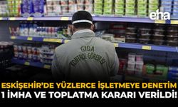 Eskişehir'de Yüzlerce İşletmeye Denetim: Toplatma Kararı Verildi!
