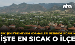 Eskişehir’de Mevsim Normalleri Üzerinde Sıcaklık: İşte En Sıcak O İlçe