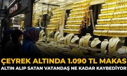 Çeyrek Altında 1.090 TL Makas: Altın Alıp Satan Vatandaş Ne Kadar Kaybediyor?