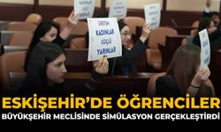 Eskişehir’de Öğrenciler Büyükşehir Meclisinde Simülasyon Gerçekleştirdi