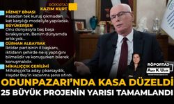 Odunpazarı’nda Kasa Düzeldi, 25 Büyük Projenin Yarısı Tamamlandı