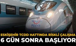 Eskişehir TCDD Hattında Riskli Çalışma: 6 Gün Sonra Başlıyor