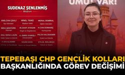 CHP Tepebaşı Gençlik Kolları Başkanlığında Görev Değişimi