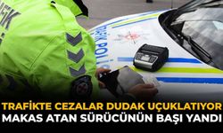 Trafikte Cezalar Dudak Uçuklatıyor: Makas Atan Sürücü Rekor Ceza Geldi