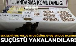 Eskişehir’de Yolcu Otobüsüne Uyuşturucu Baskını: Suçüstü Yakalandılar