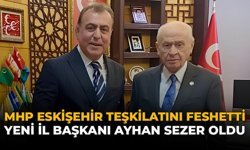 MHP Eskişehir Teşkilatını Feshetti: Yeni İl Başkanı Ayhan Sezer Oldu