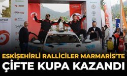 Eskişehirli Ralliciler Marmaris'te Çifte Kupa Kazandı