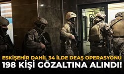 Eskişehir Dahil 34 ilde DEAŞ Operasyonu: 198 Şüpheli Gözaltına Alındı!