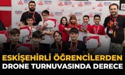 Eskişehirli Öğrencilerden Drone Turnuvasında Derece