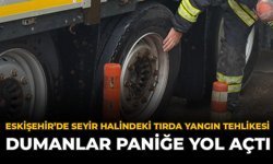 Eskişehir'de Seyir Halindeki Tırda Yangın Tehlikesi: Dumanlar Paniğe Yol Açtı