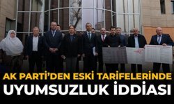 AK Parti’den ESKİ Tarifelerinde “Uyumsuzluk” İddiası