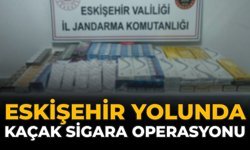 Eskişehir Yolunda Kaçak Sigara Operasyonu