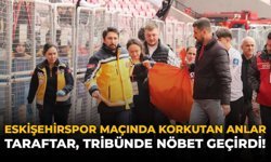 Eskişehirspor Maçında Korkutan Anlar: Taraftar, Tribünde Nöbet Geçirdi!