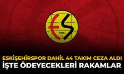 Eskişehirspor Dahil 44 Takım Ceza Aldı: İşte Ödeyecekleri Rakamlar
