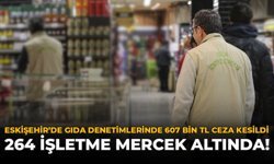 Eskişehir'de Gıda Denetimlerinde 607 Bin TL Ceza Kesildi: 264 İşletme Mercek Altında