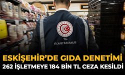 Eskişehir’de Gıda Denetimi: 262 İşletmeye 184 Bin TL Ceza Kesildi
