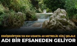 Eskişehir'den 122 Km Uzakta 40 Metrelik Gizli Şelale: Adı Bir Efsaneden Geliyor