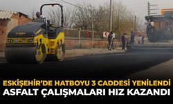 Eskişehir'de Hatboyu 3 Caddesi Yenilendi: Asfalt Çalışmaları Hız Kazandı