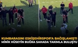 Kumbarasını Eskişehirspor'a Bağışlamıştı: Minik Hüseyin Buğra Sahada Takımla Buluştu