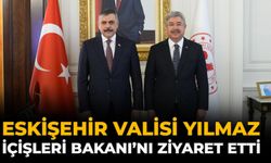 Eskişehir Valisi Yılmaz İçişleri Bakanı’nı Ziyaret Etti