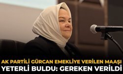 AK Partili Gürcan Emekliye Verilen Maaşı Yeterli Buldu: Gereken Verildi!