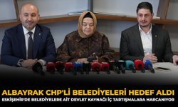 Albayrak, CHP'li Belediyeleri Hedef Aldı: Eskişehir'de Belediyelere Ait Devlet Kaynağı İç Tartışmalara Harcanıyor!