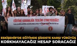 Eskişehir’de Eğitimde Şiddete Karşı Yürüyüş: Korkmayacağız, Hesap Soracağız