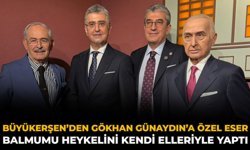 Büyükerşen’den Gökhan Günaydın’a Özel Eser: Balmumu Heykelini Kendi Elleriyle Yaptı