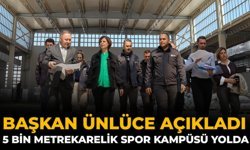 Başkan Ünlüce Açıkladı: 5 Bin Metrekarelik Spor Kampüsü Yolda