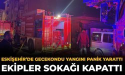 Eskişehir’de Gecekondu Yangını Panik Yarattı: Ekipler Sokağı Kapattı