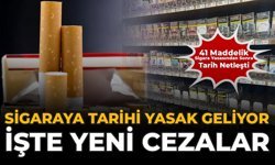 Sigaraya Tarihi Yasak Geliyor: İşte Yeni Ceza Sistemi
