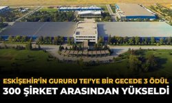 Eskişehir'in Gururu TEI'ye Bir Gecede 3 Ödül: 300 Şirket Arasından Yükseldi