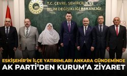 Eskişehir’in İlçe Yatırımları Ankara Gündeminde: AK Parti’den Kurum’a Ziyaret